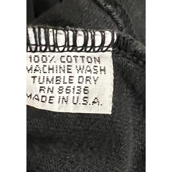 Pacific Cotton Pacificotton San Francisco Vtg Bryn Walker Black Boho T-Shirt XL - Picture 7 of 7